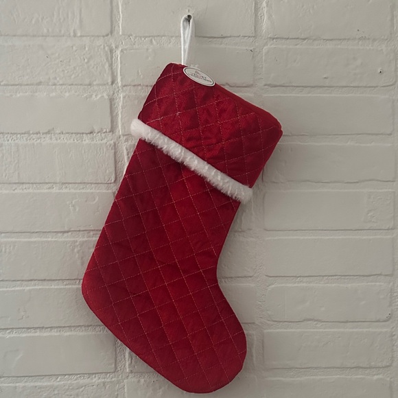 Red Velvet Stocking - Picture 1 of 2